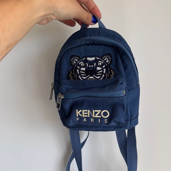 Kenzo Kids Blue Mini Backpack